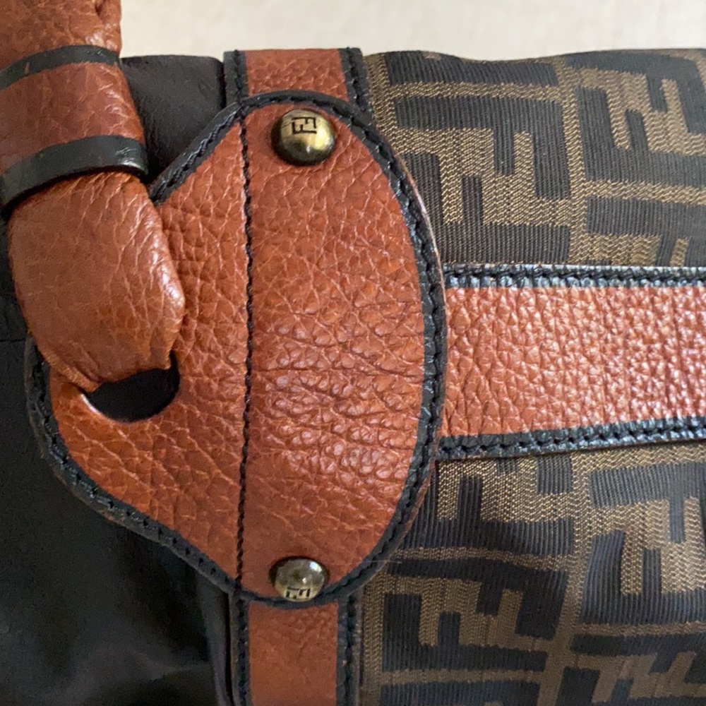 Fendi Bucket Bag Zucca Jacquard Leather - Picture 9 of 13